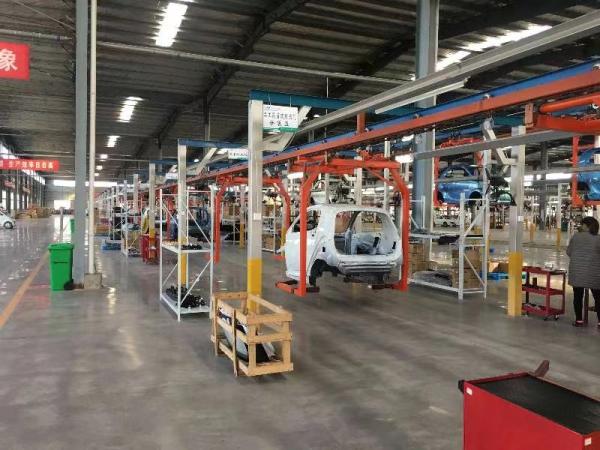 Chuyền sản xuất xe điện 2